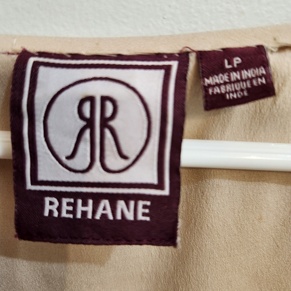 Anthropologie Rehane Mirror Trim Tunic Dress, Size Petite Large - Picture 9 of 9